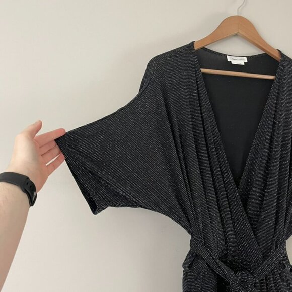 Lovers and Friends Nighttime Sky Belted Romper in Black Size Small - Picture 7 of 7